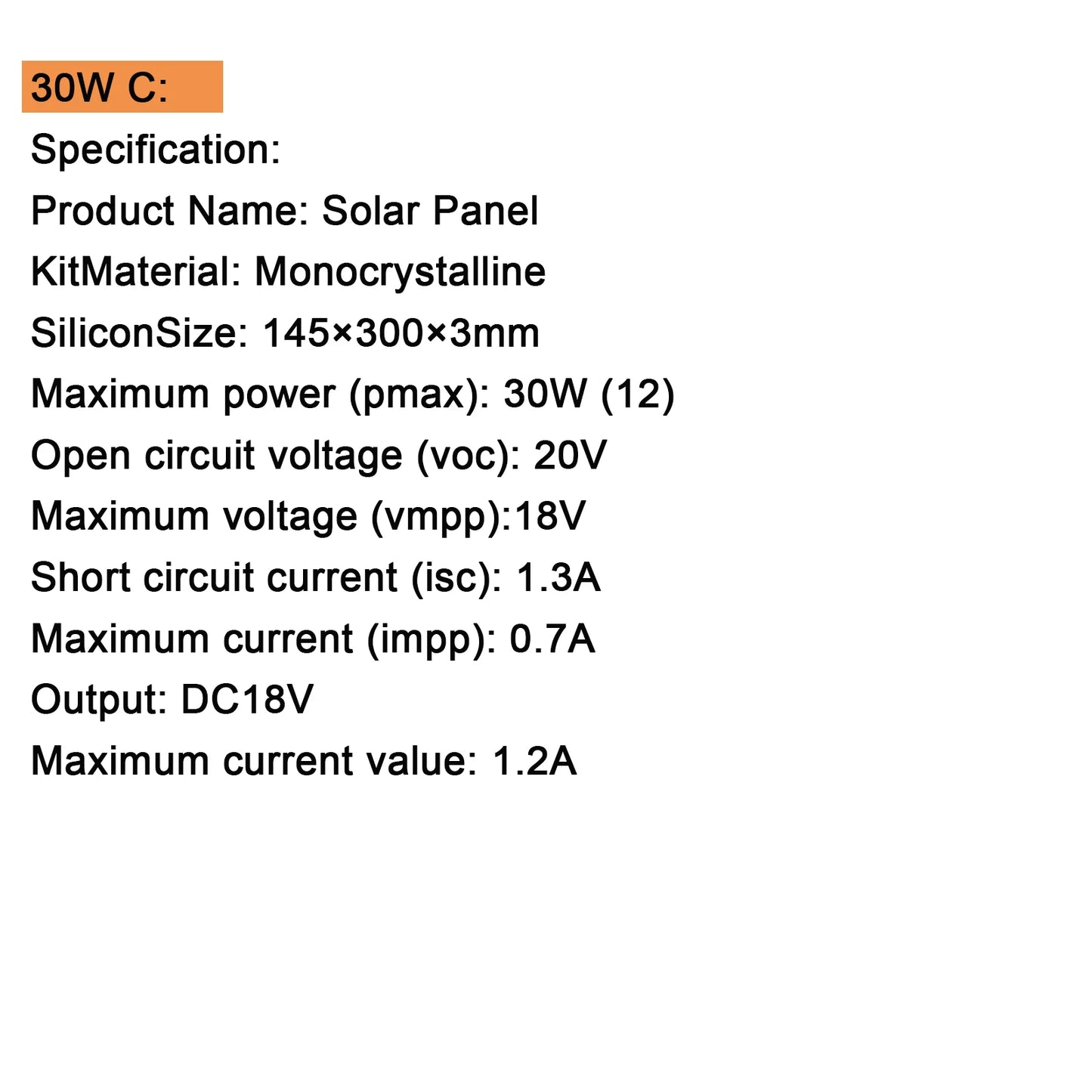 Solar Panel Kit 300W