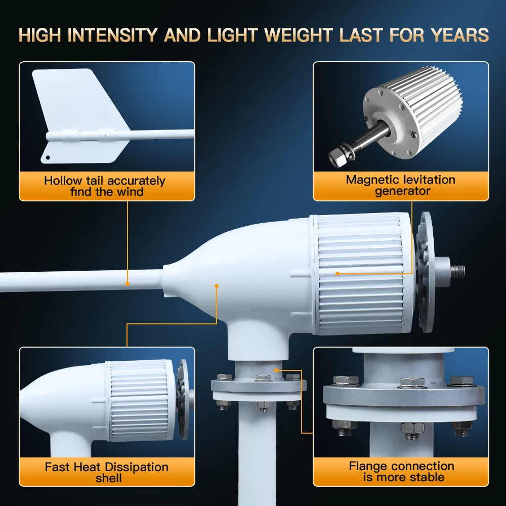 5 Kw Wind Turbine