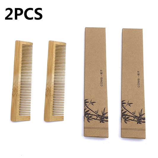 Bamboo Hair Brush Brush 2Pcs