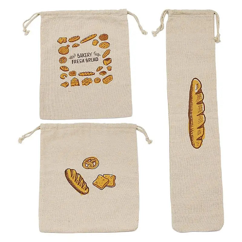 Linen Bread Bag