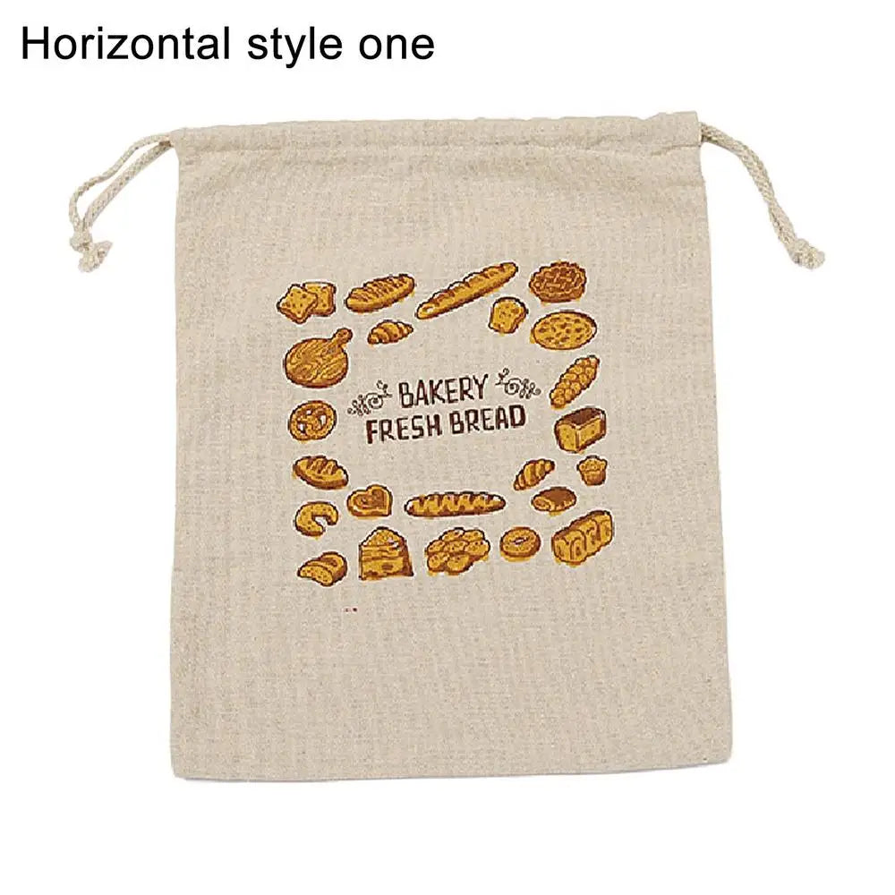 Linen Bread Bag