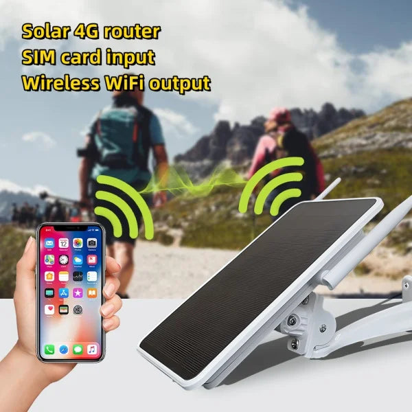 4G solar WiFi router