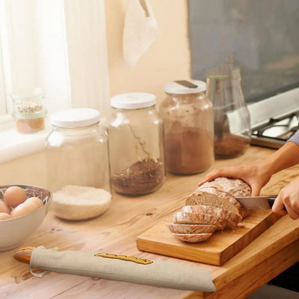 Linen Bread Bag